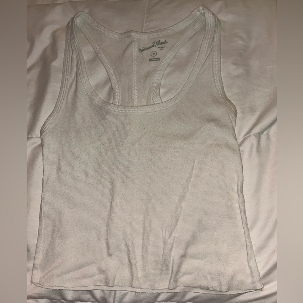Universal Thread Women's White Tank Top Small